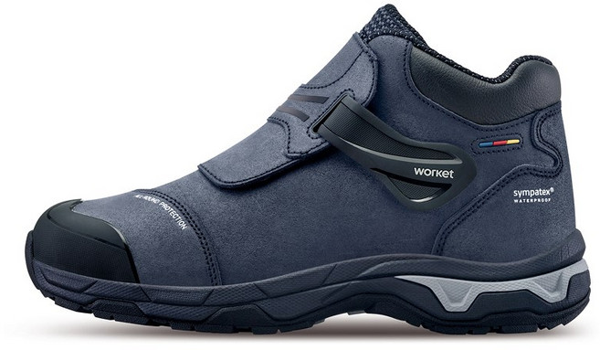 ZB-255 워킷 안전화 발등커버 벨크로 방수내피 발이편한 작업화