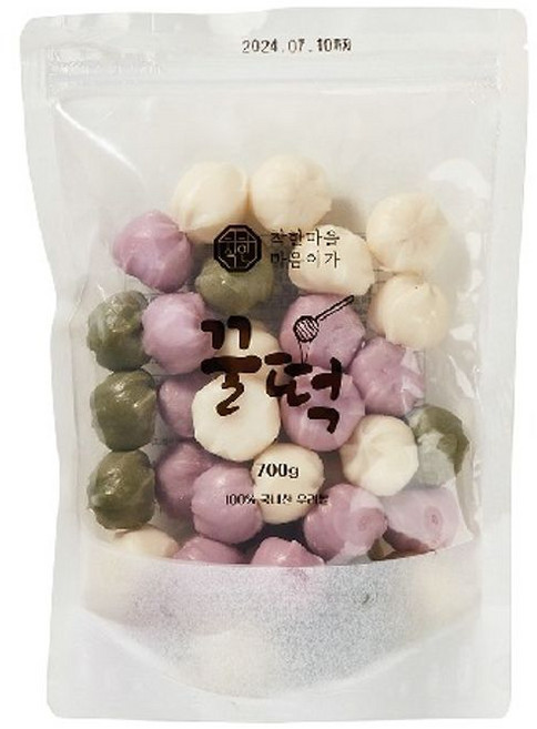 마음이가 모둠꿀떡, 700g, 2개