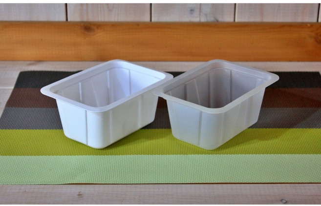 치킨무/반찬/양념/실링용기-U-505(JH-4호)(백색 원색 )-2 400개, 1개