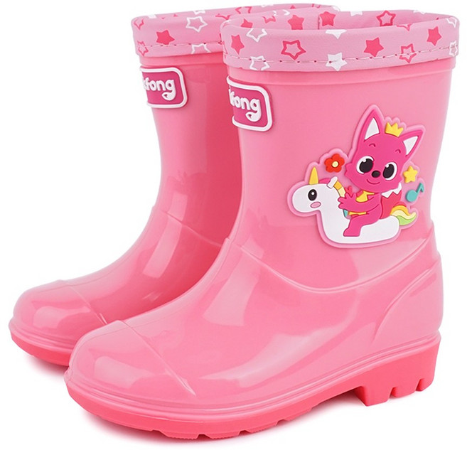 핑크퐁 스타 장화 PVC - 핑크 180mm