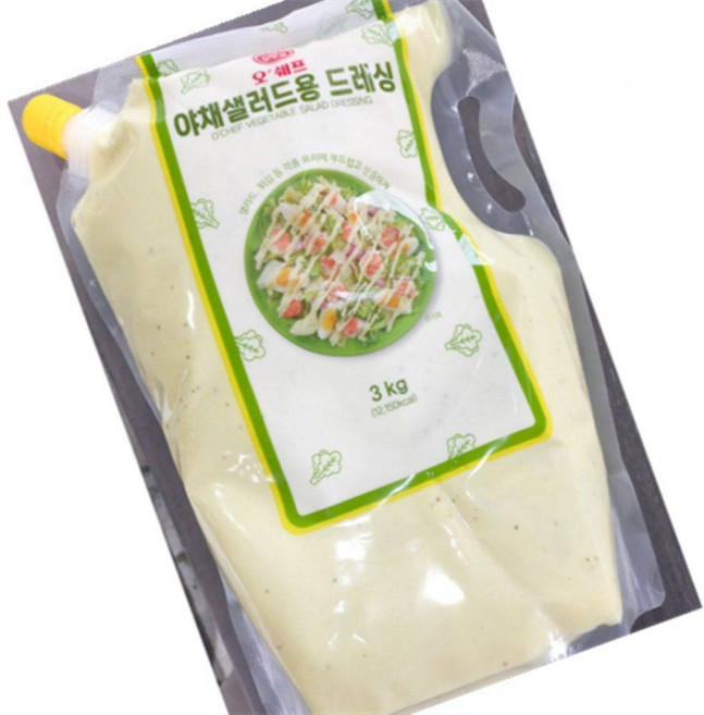 오뚜기 오쉐프 야채 샐러드용 드레싱, 3kg, 1개