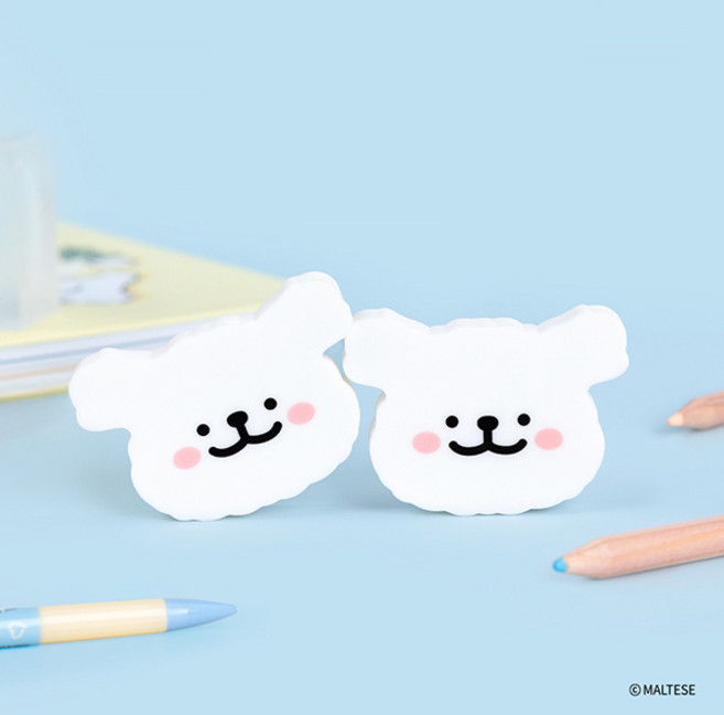 몰티즈 모양 지우개, 단품, 단품