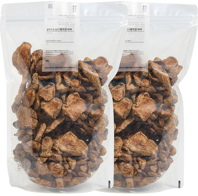 방앗간청년 압력으로 볶은 돼지감자차, 400g, 1개입, 2개