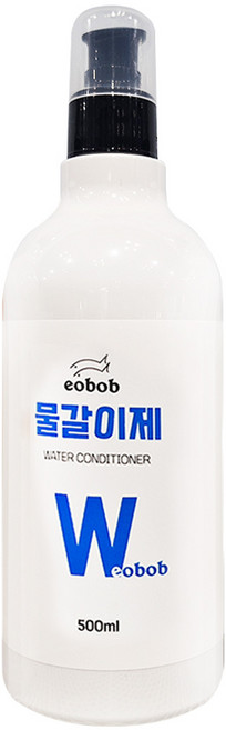 EOBOB 분사형 물갈이제 어항 수질개선제 대용량 500ML환수 물갈이 용품, 1개, 500L