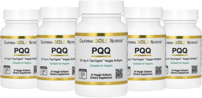 CGN PQQ 20mg 식물성 소프트젤 30정 x 5, 5개 - 쿠팡