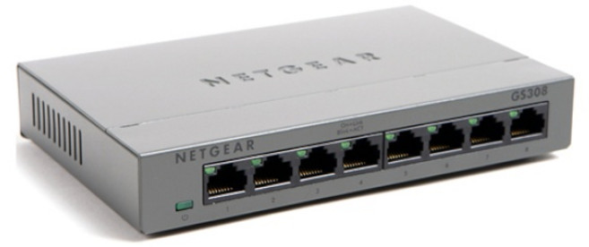 (NETGEAR) 넷기어 GS308 (스위칭허브/8포트/1000Mbps), 1개