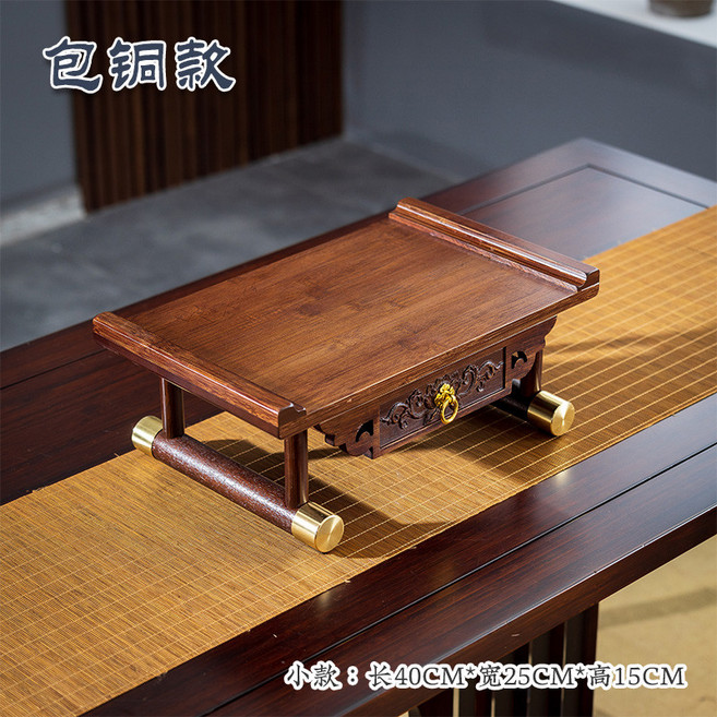 【台灣熱銷】供奉台 佛像底座 供桌 迷你佛像底座 玄關小供桌擺件台 加高托架 神台供桌 家用財神香案 神龕, 1個, 40長帶抽屜, 40長帶抽屜