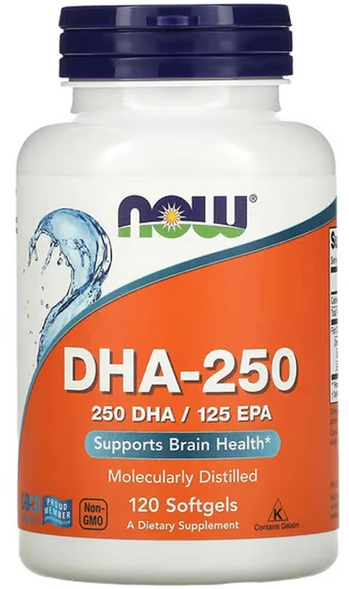 나우푸드 DHA-250 소프트젤 120정, 1팩 - 쿠팡