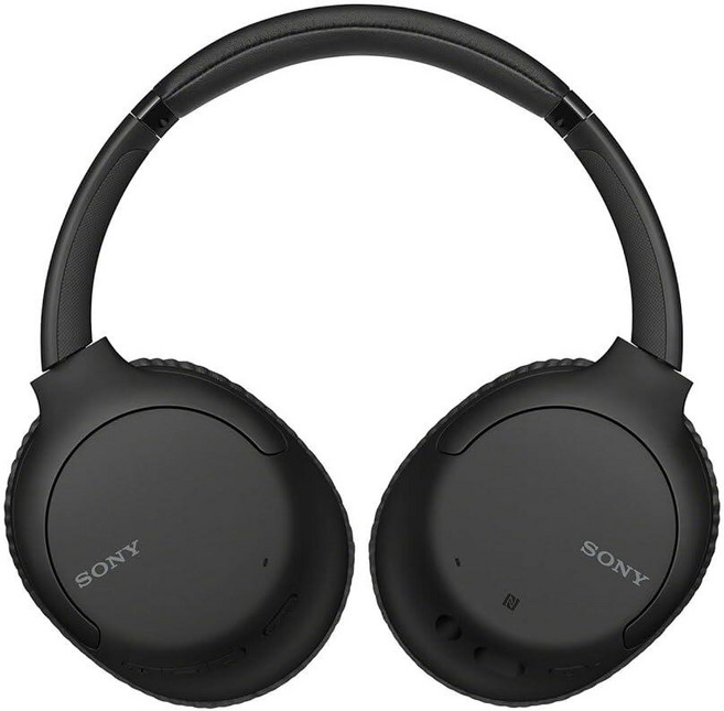 Sony 노이즈 캔슬링 헤드폰 WHCH710N: 무선 블루투스 오버 더 이어 헤드셋 전화 통화 및 알렉사 음성 제어용 블랙