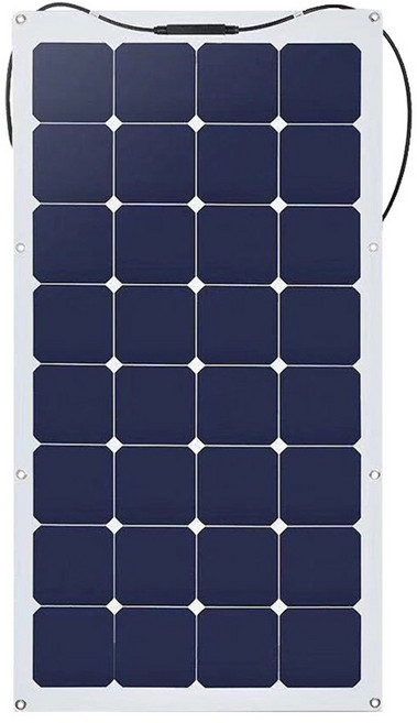 Felsted菲仕德 100W 太陽能柔性發電板 ETFE 防水防塵 弱光發電 彈性可彎曲, 1個, GSFX100W【半柔性可彎曲】