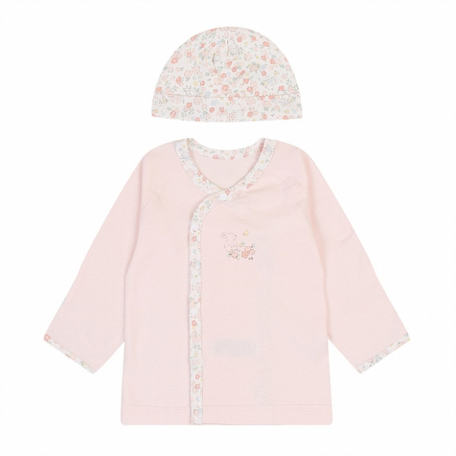 아가방 엔씨 충장점 로네배내저고리(모자)(PINK)_01S517051