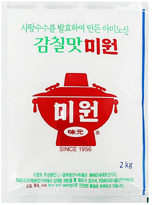 청정원 감칠맛나는미원, 2kg, 2개