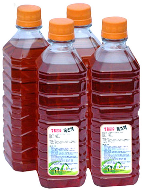 정제 참나무 목초액 원액 (500ml 1.8L 중 선택) 참숯 화초관리/발톱 발 하수구 냄새제거제, 1개