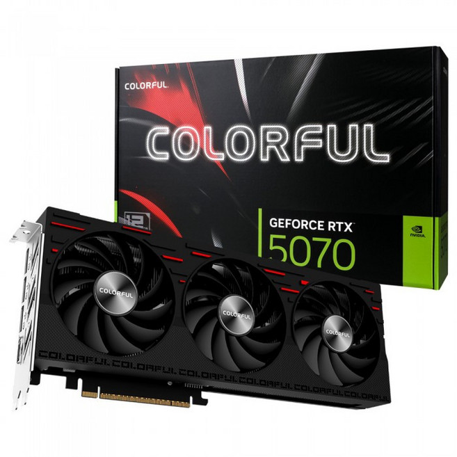컬러풀 COLORFUL 지포스 RTX 5070 GAMING D7 12GB 도우정보 VGA 컴퓨터 그래픽카드, 단일모델
