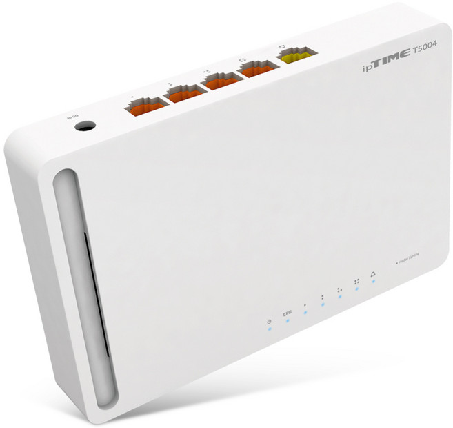 IPTIME T5004 4포트 기가비트 인터넷 유선 공유기