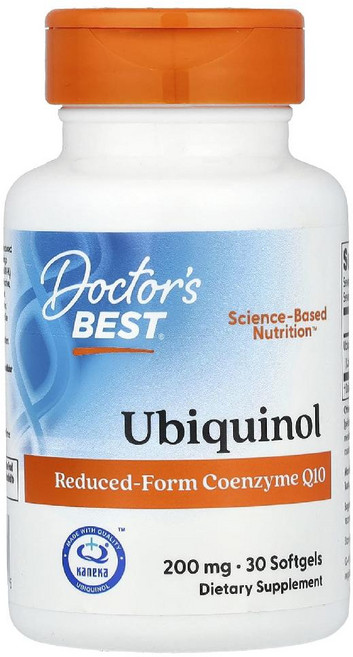 닥터스베스트 유비퀴놀 Ubiquinol 200mg 소프트젤 30정, 1