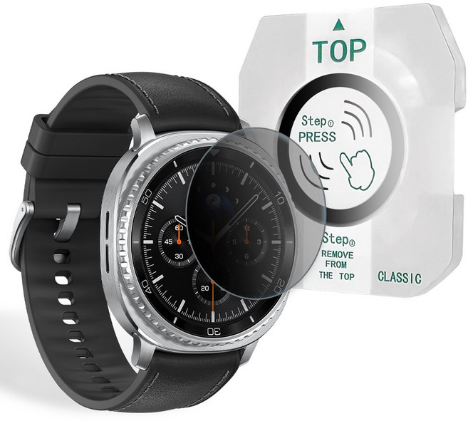 더조은셀러 갤럭시 워치 호환 사생활 보호 강화유리 필름