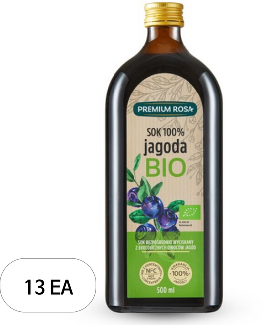 프리미엄로사 빌베리원액, 500ml, 13개