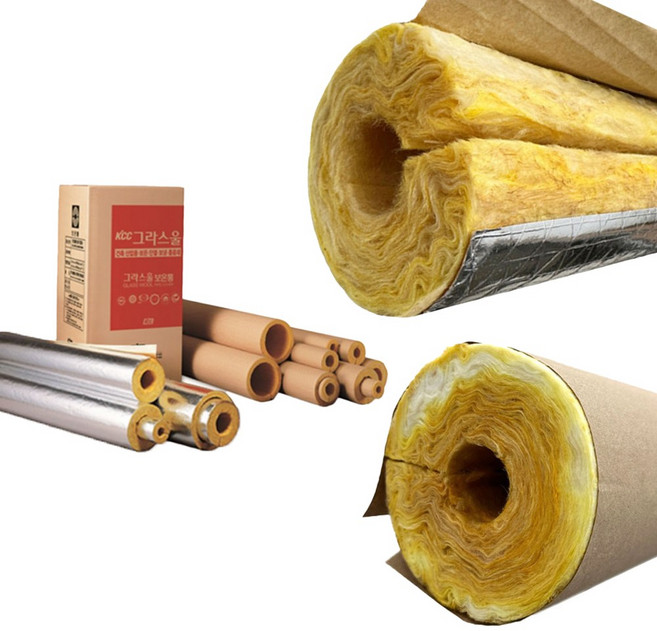 그라스울 크린카바 급수관 배수관 단열재, 셀프카바(은박-1M), 셀프카바(은박-1M)_두께25T_50A