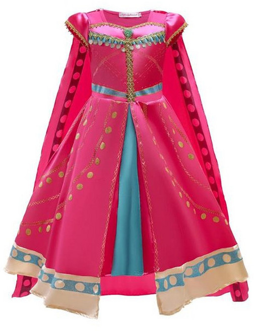 알라딘 자스민 핫핑크 드레스 코스튬