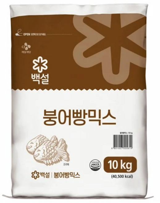 백설붕어빵믹스 CJ제일제당 실온, 1개, 10kg
