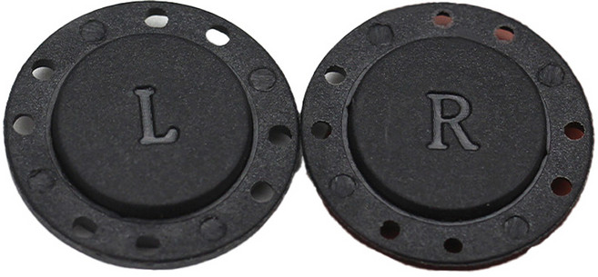 자석단추 가방자석 11mm-26mm, 1개, 자석단추26mm-검정