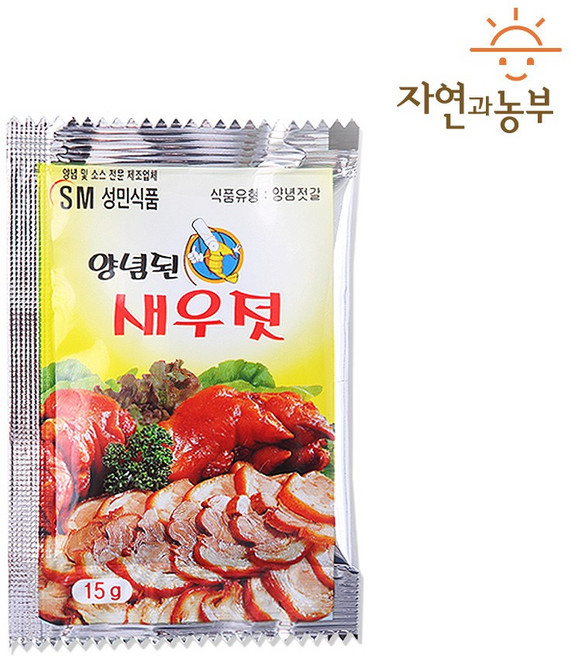 자연과농부 새우젓 15g, 1개