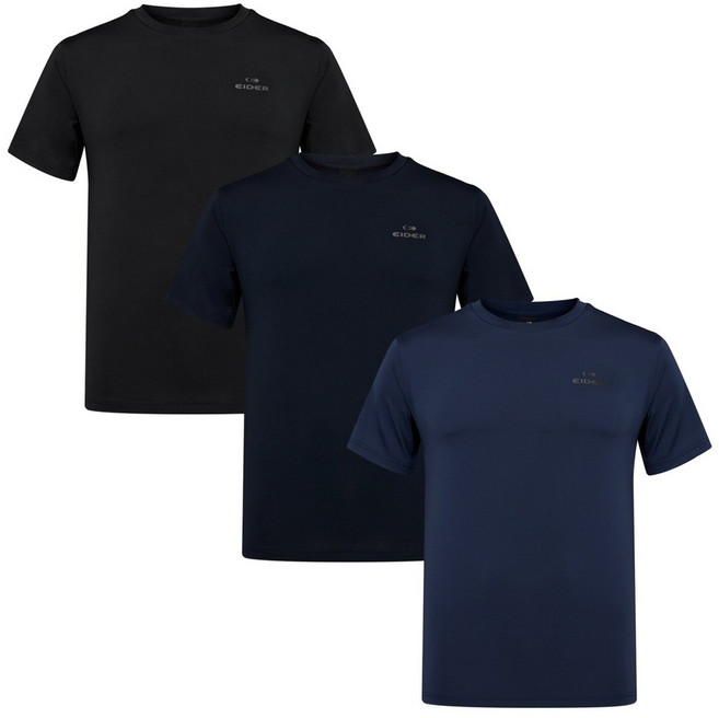 [아이더] POP 3PACK 남성 반팔 라운드 티셔츠