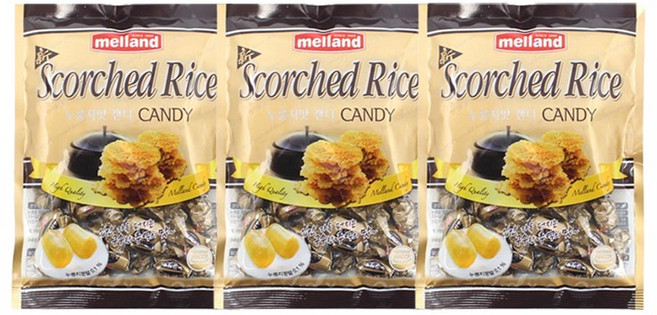 국제 멜랜드 신 누룽지맛 캔디 250g (무료배송), 3개