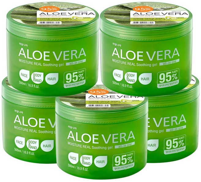 과일나라 98% 알로에베라 수딩젤 500ml 알로에젤