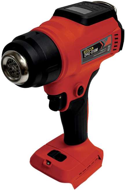 DAIWA 충전 디지털 열풍기(DHG-D18) / 디월트 마끼다배터리 호환 / 노즐3종 포함, 베어툴(마끼다 타입), 1개