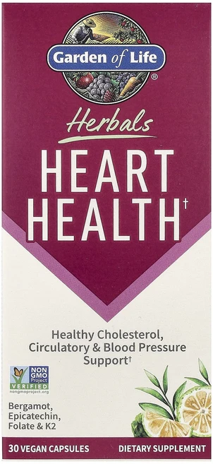 건강에 좋은영양제 Garden of Life 허브 심장 건강 스위트 시트러스 베지 캡슐 30정 지금구입하세요 곧품절되요, 1개 - 쿠팡