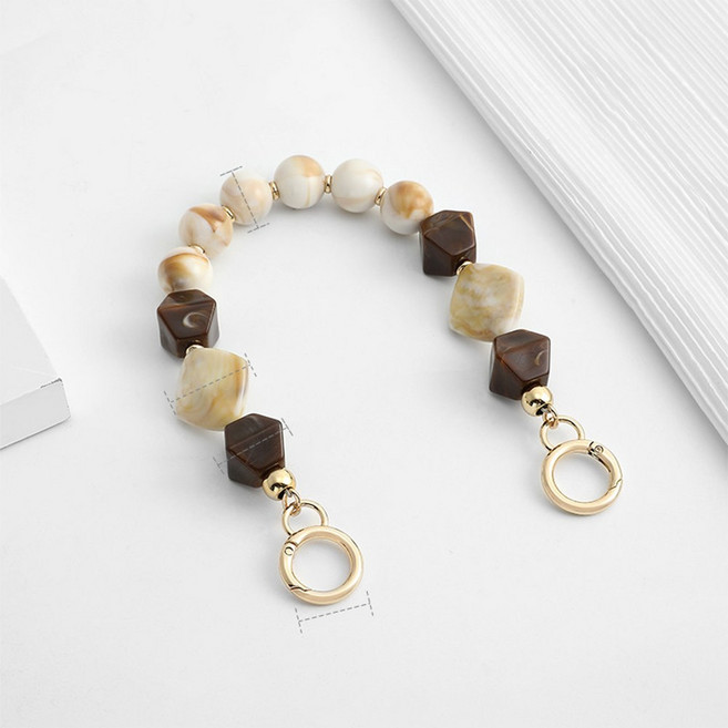 아크릴 가방 체인 숏핸들 아크릴 가방 체인 35cm 아크릴 핸드백 체인 가방끈 교체