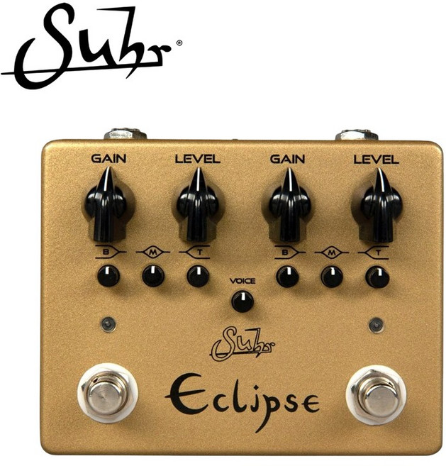 존써 이클립스 듀얼채널 오버드라이브 디스토션 Suhr Eclipse Edition Dual Channel Overdrive/Distortion, 1개