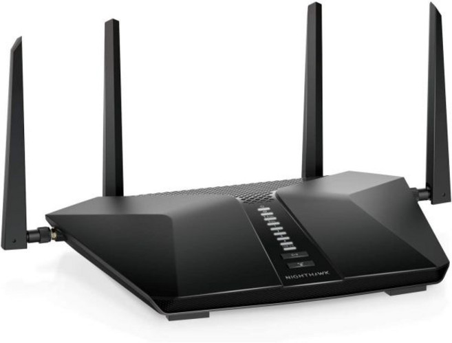 NETGEAR 넷기어 RAX50-100NAR 나이트호크 6-스트림 AX5400 WiFi 6 라우터 블랙 중고품, AX5400 WiFi 6 | 6 Streams
