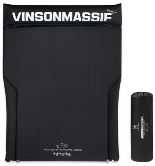 빈슨메시프 차량용 자충매트 시그니처L, 블랙