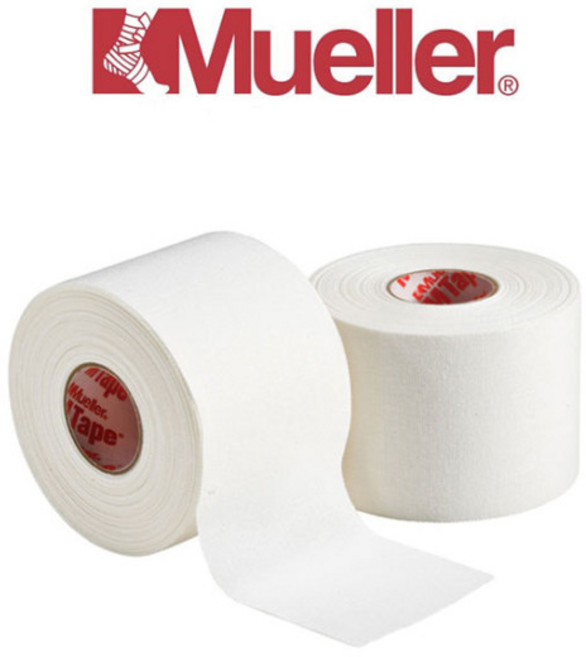 뮬러 엠테이프 3.8cm 3m 스포츠테이프, 2개, 1개입
