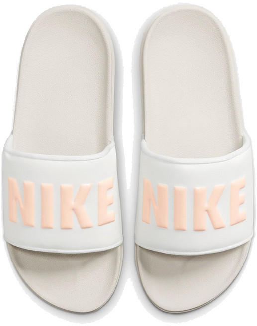 NIKE 男女 OFFCOURT SLIDE 拖鞋, 粉橘, US6-23CM