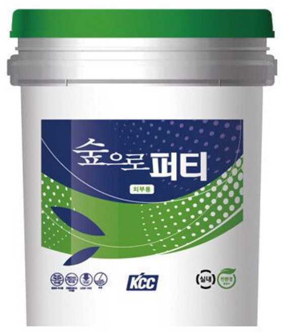 KCC 숲으로퍼티 외부용 바탕면처리 석고보드 합판 5Kg 대용량, 1개