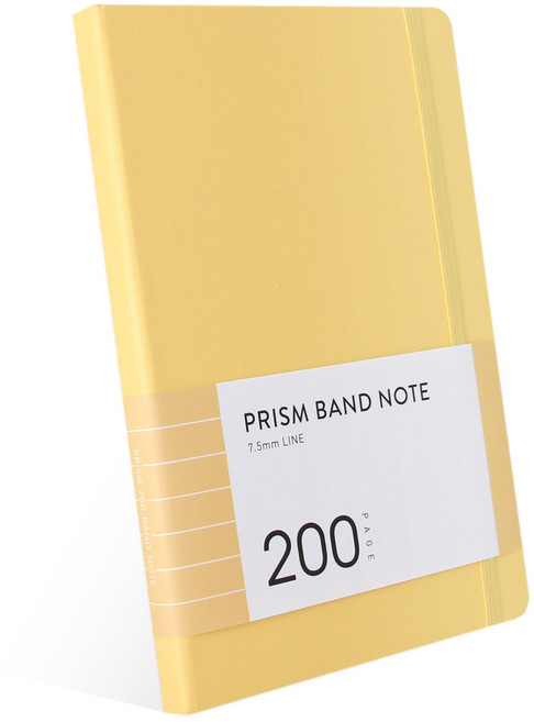 인디고 프리즘 200 밴드노트 라인, 밀키옐로우, 1개