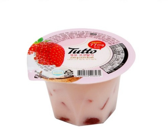 뚜또 코코딸기 푸딩, 230g, 6개