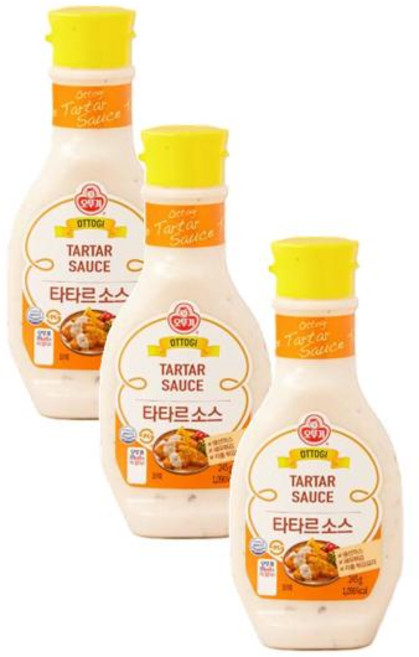 오뚜기 타타르소스 245g 3개, 4세트