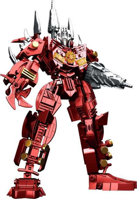 FunKKU 스키비디 토일렛 skibidi toilet 레고호환블록 업그레이드 타이탄 드릴맨 블럭 pcs437 어린이날선물, 1개, 빨간색