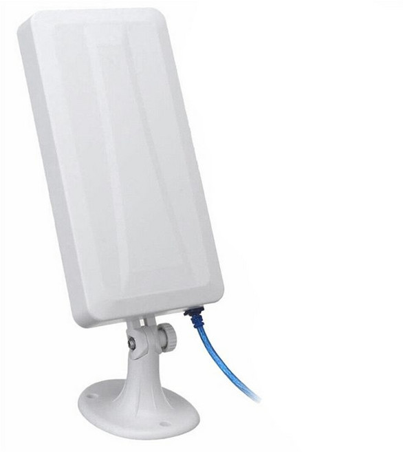 장거리 150mbps Wi -Fi Extender 무선 실외 라우터 리피터 WLAN 안테나 부스터 5m, 01 White, 1개