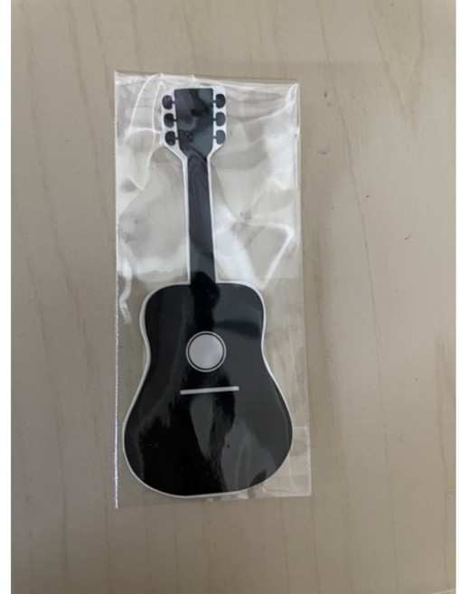 樂器造型手工貼紙, 木吉他(s), 1個