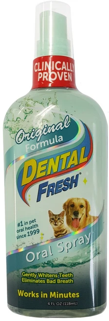 덴탈후레쉬 반려동물 구강 스프레이, 118ml, 1개 - 쿠팡