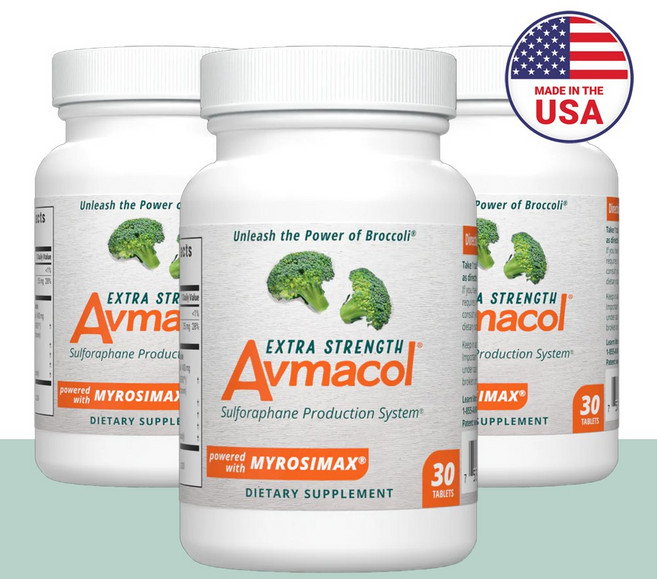 뉴트라맥스 엑스트라 스트렝스 아브마콜 설포라판 브로콜리 새싹 베타클루칸 4주분, 30정, 3개