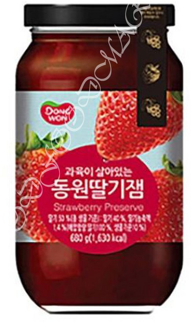 동원 딸기잼, 680g, 3개