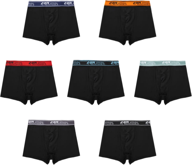 A2R 남성 드로즈 팬티 7p 빅사이즈 모달 스판