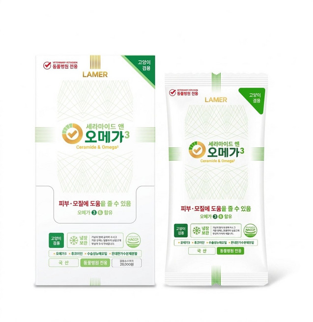 라메르 강아지 세라마이드 앤 오메가3 (30gX10파우치) LAMER, 1개, 300g